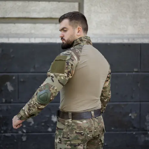 Тактична сорочка Ubacs (Убакс) Hawk Rip-Stop Gen-2 з налокітниками (мультикам)