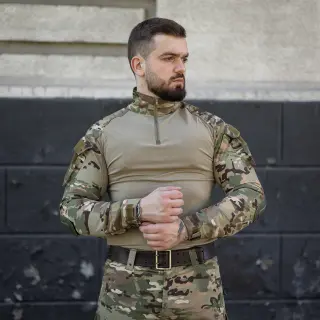 Тактична сорочка Ubacs (Убакс) Hawk Rip-Stop Gen-2 з налокітниками (мультикам)