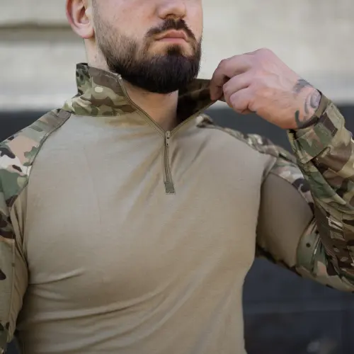 Тактична сорочка Ubacs (Убакс) Hawk Rip-Stop Gen-2 з налокітниками (мультикам)
