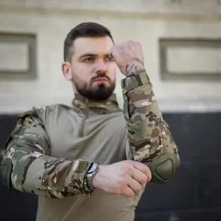 Тактична сорочка Ubacs (Убакс) Hawk Rip-Stop Gen-2 з налокітниками (мультикам)