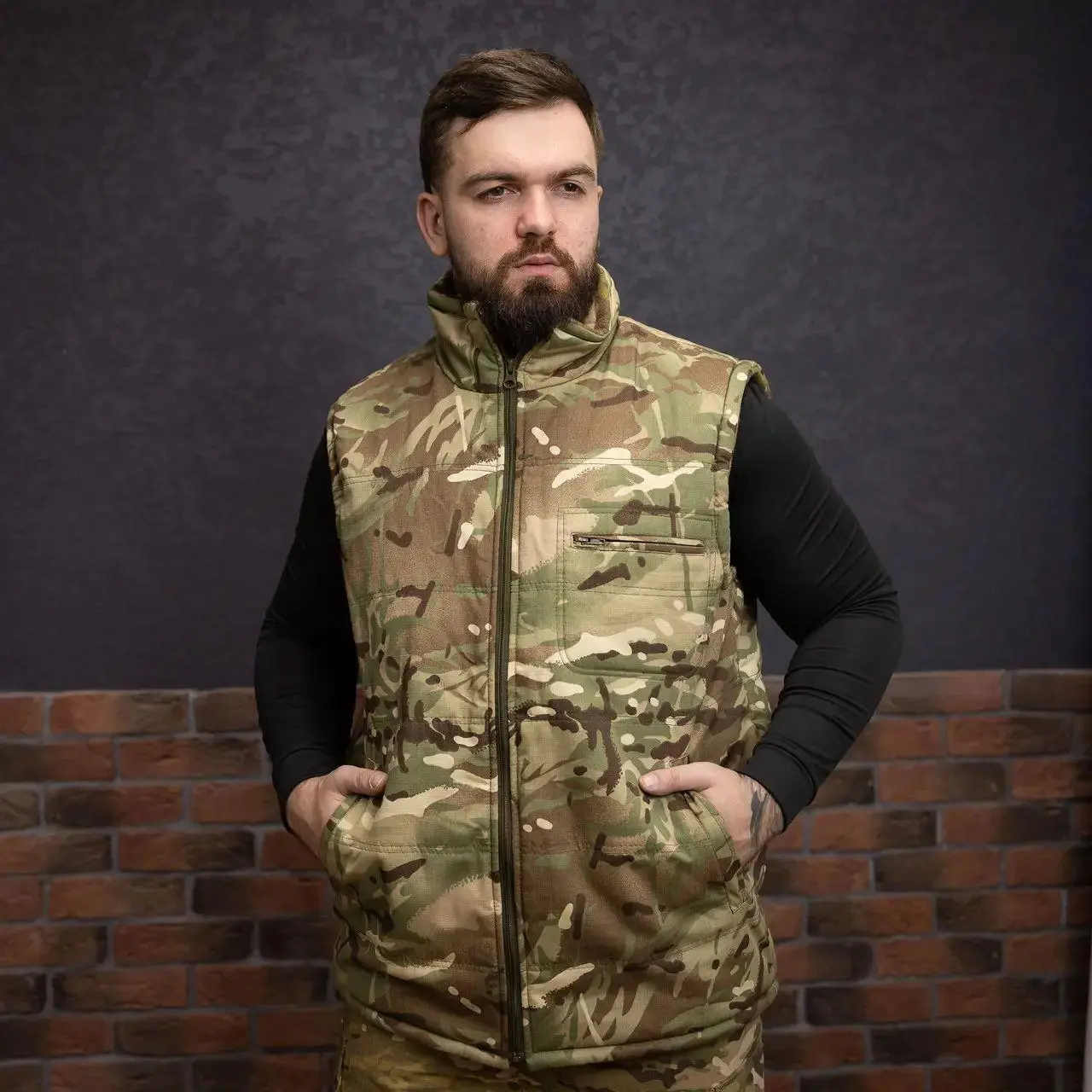 Військовий жилет піксель