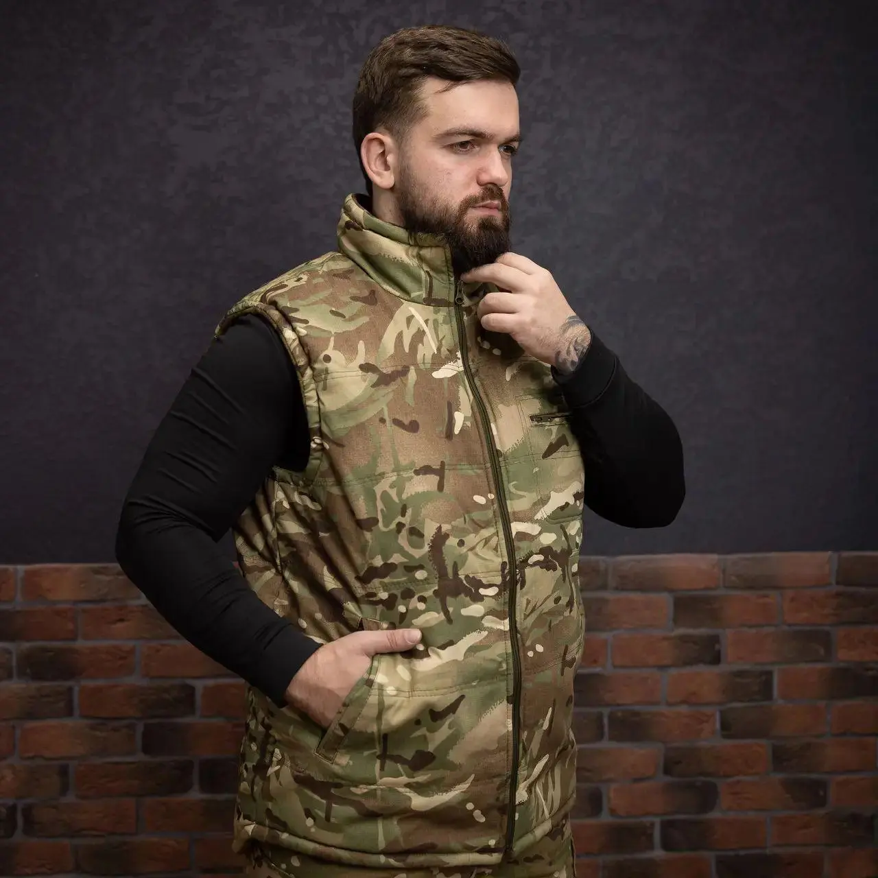 Військовий жилет піксель
