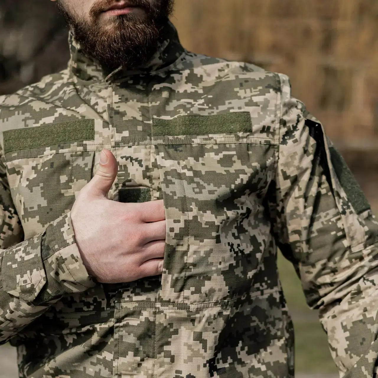 Кітель "Grifon Gen-II" піксельЗСУ ріп-стоп (вафелька) "Grifon" літо