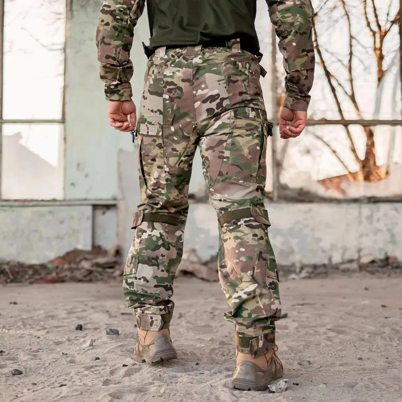 Тактичний костюм "Grifon Apex Gen-IV" вафелька ріп-стоп (Multicam Tropik)