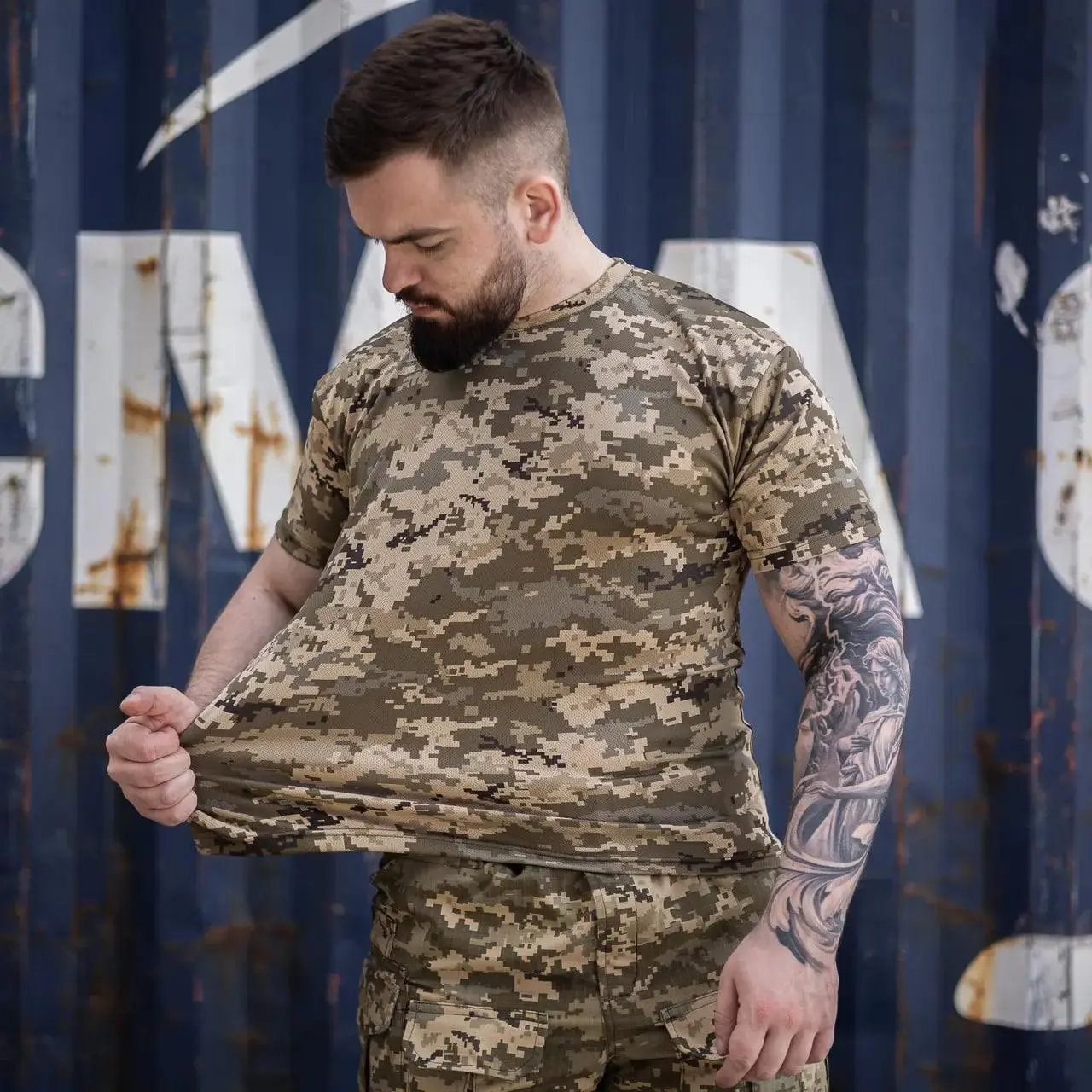 Футболка тактична Coolmax піксель  Gen-2