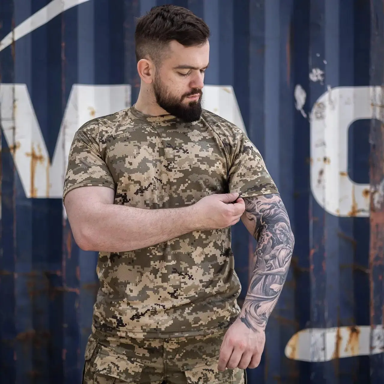 Футболка тактична Coolmax піксель  Gen-2