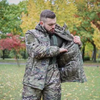 Tactical Winter Jacket Soft Shell (Single Sword) Multicam