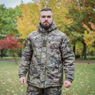 Tactical Winter Jacket Soft Shell (Single Sword) Multicam