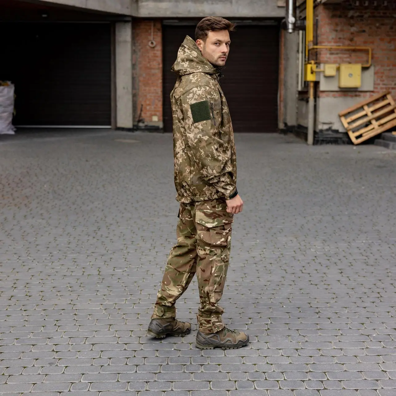 Куртка Grifon Tactical (СШП-О22) піксель софтшел