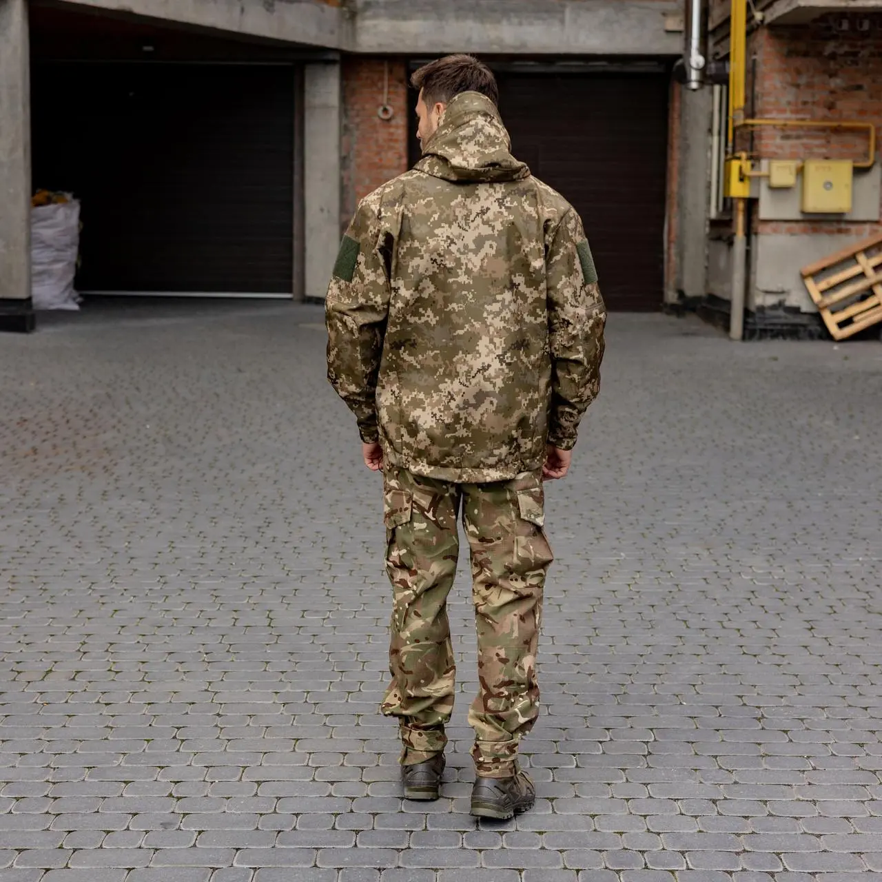 Куртка Grifon Tactical (СШП-О22) піксель софтшел