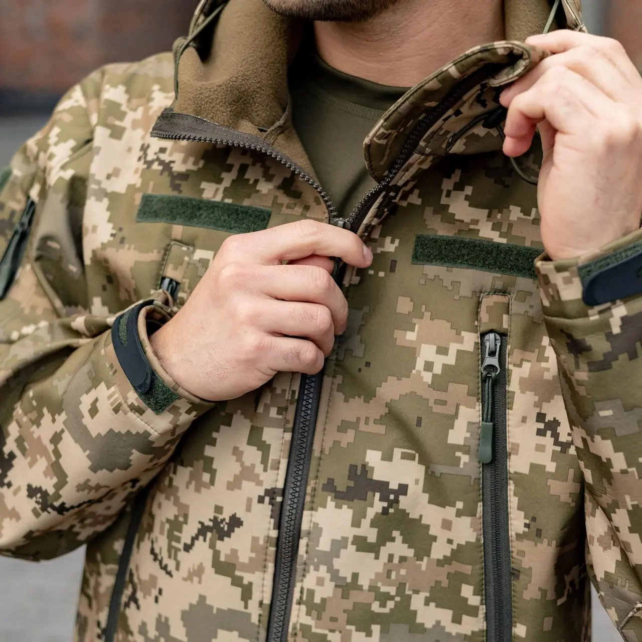 Куртка Grifon Tactical (СШП-О22) піксель софтшел
