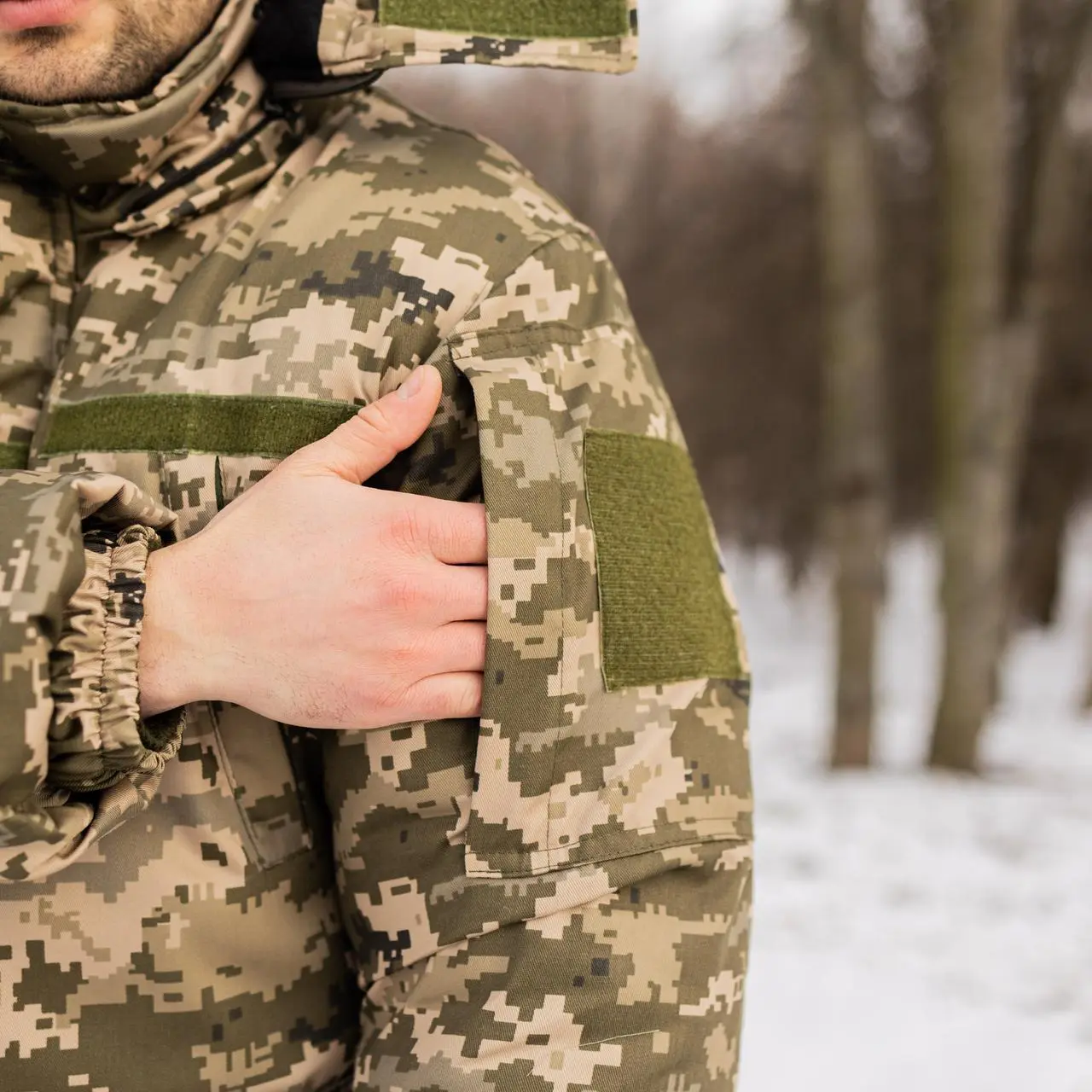 Куртка Grifon Ukrainian Military FLIS (ЧСПФ-З22) піксель саржа