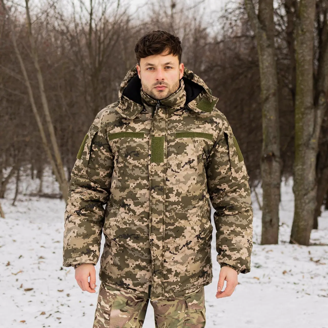 Куртка Grifon Ukrainian Military FLIS (ЧСПФ-З22) піксель саржа