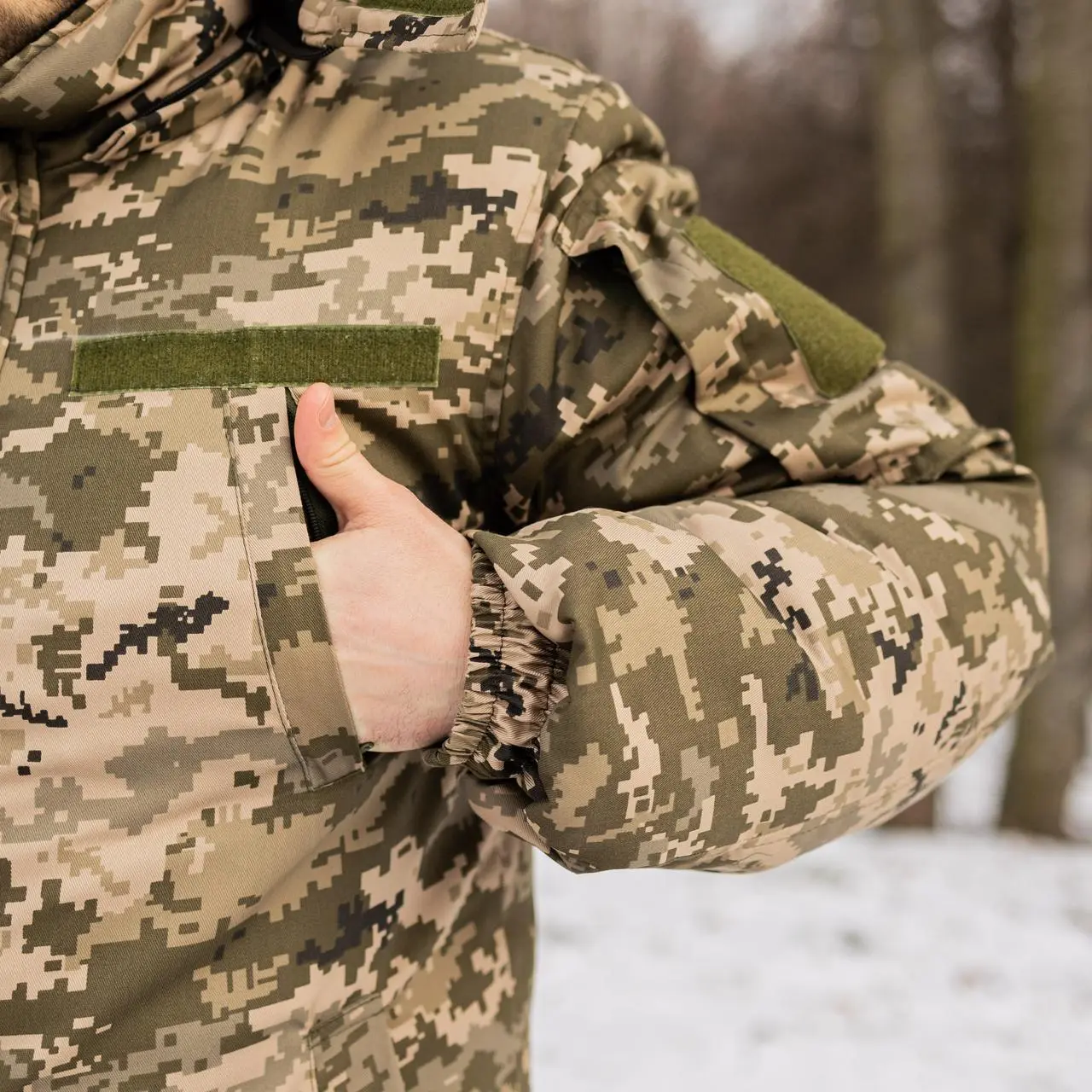 Куртка Grifon Ukrainian Military FLIS (ЧСПФ-З22) піксель саржа