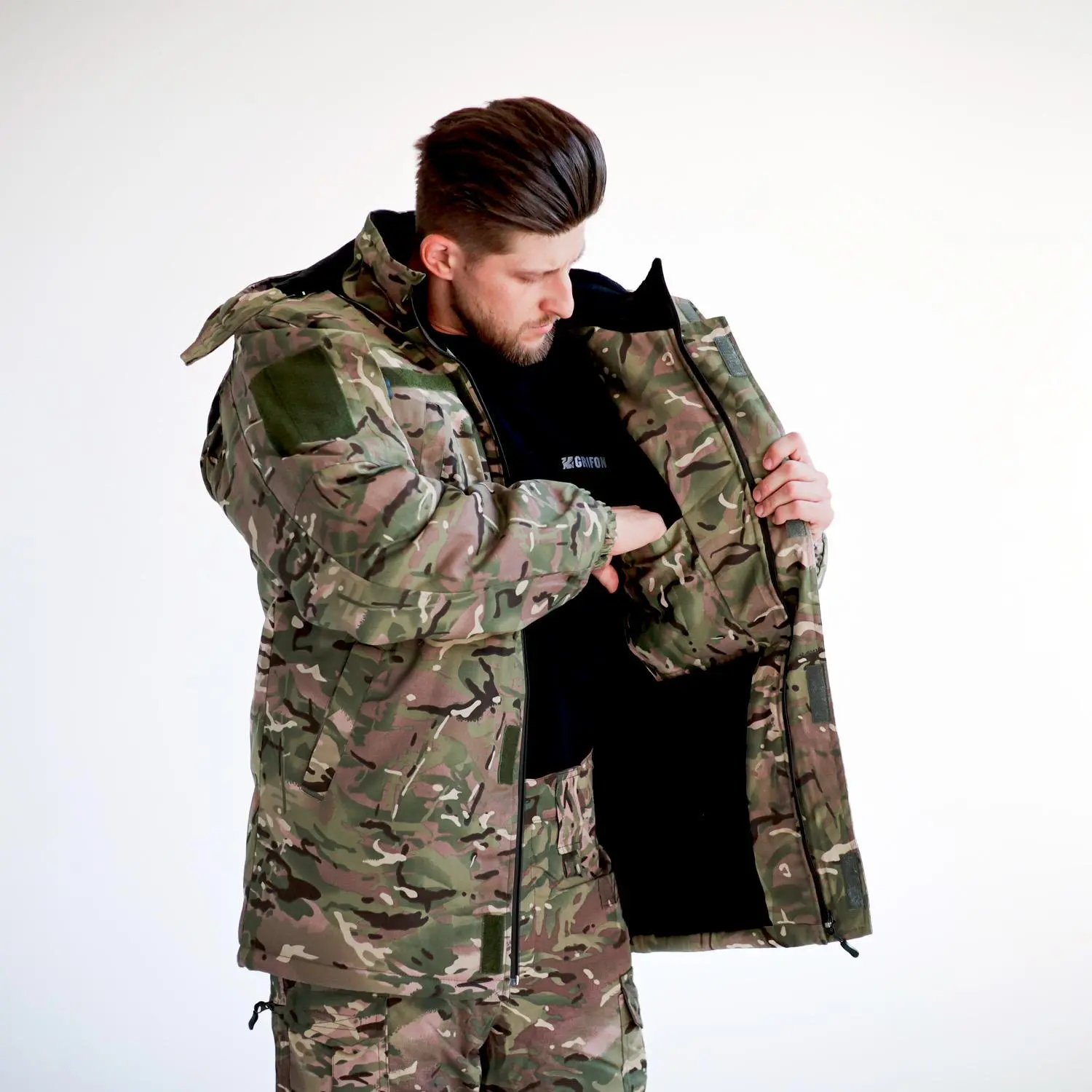 Куртка Grifon Ukrainian Military FLIS (МКГФ-З22) мультикам саржа