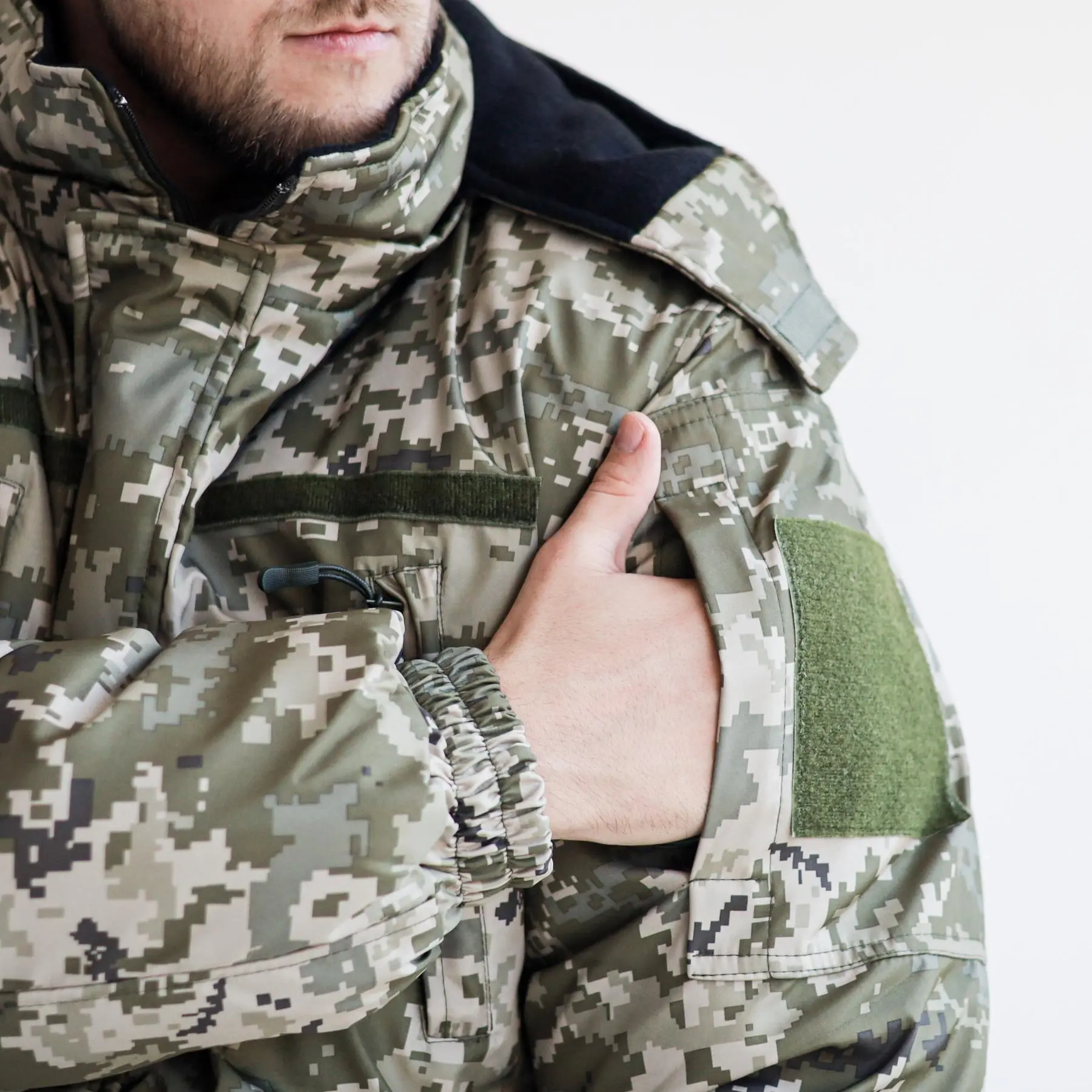 Куртка Grifon Ukrainian Military FLIS (ПЛПФ-З22) піксель плащівка
