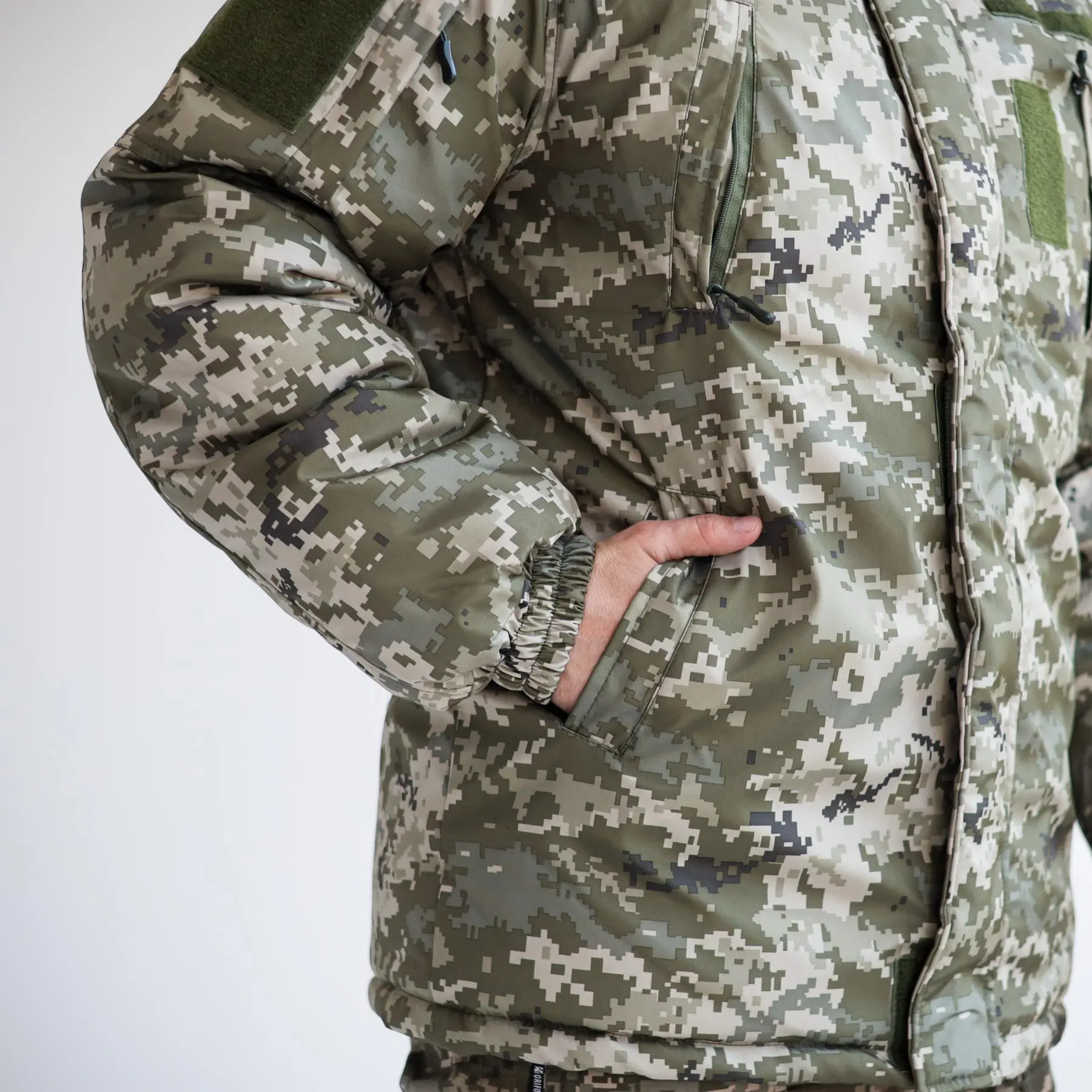 Куртка Grifon Ukrainian Military FLIS (ПЛПФ-З22) піксель плащівка