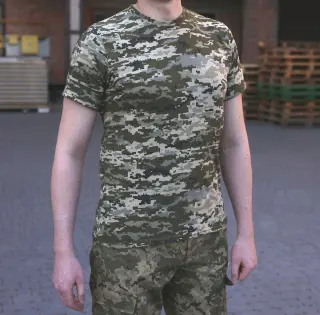 Футболка піксель ЗСУ