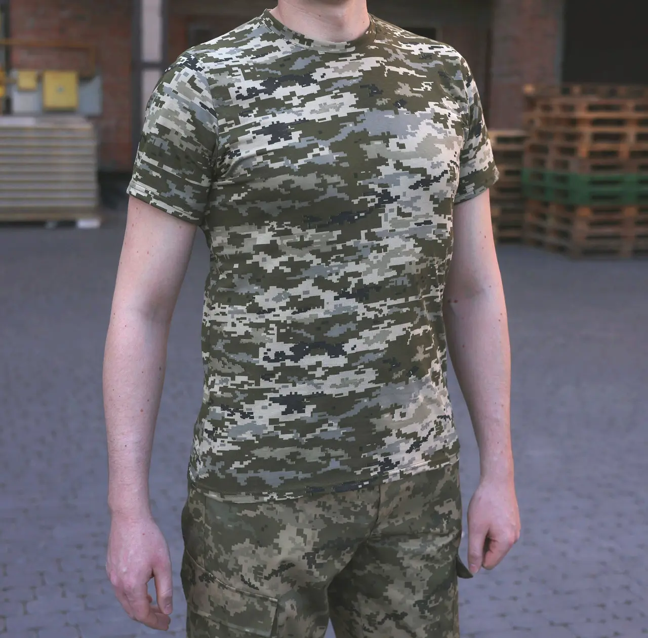 Футболка піксель ЗСУ