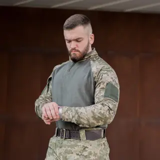 Флісова бойова сорочка Grifon Ubacs(Убакс) піксель М14
