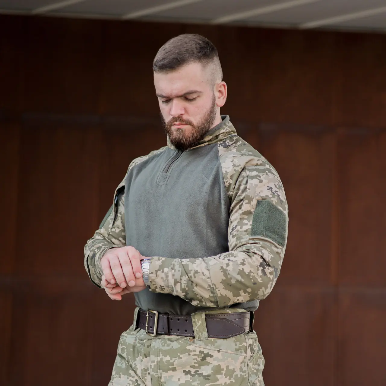 Флісова бойова сорочка Grifon Ubacs(Убакс) піксель М14