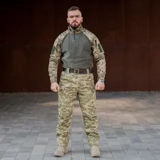 Флісова бойова сорочка Grifon Ubacs(Убакс) піксель М14