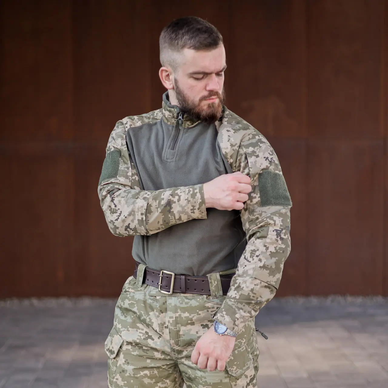 Флісова бойова сорочка Grifon Ubacs(Убакс) піксель М14