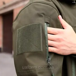 Військова тактична куртка Soft Shell Grifon хакі