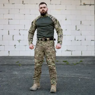 Штани військові тактичні 13 кишень, GRIFON Apex Gen-III мультикам Rip-Stop (вафелька)