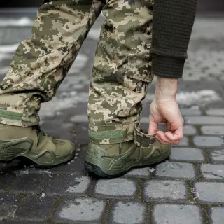 Штани зимові 13 кишень тактичні на флісі GRIFON Apex піксель Rip-Stop (вафелька)