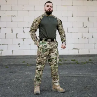 Штани тактичні 4 кишені Grifon Tactic Мультикам