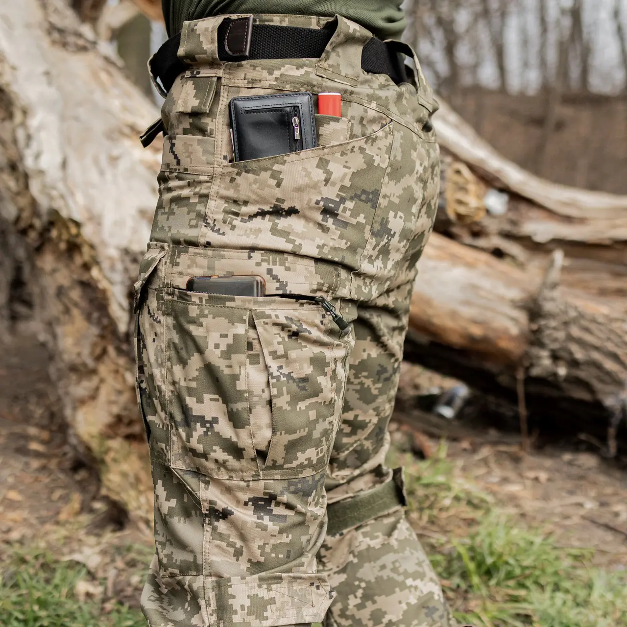 Штани тактичні 13 кишень GRIFON Apex піксель ЗСУ