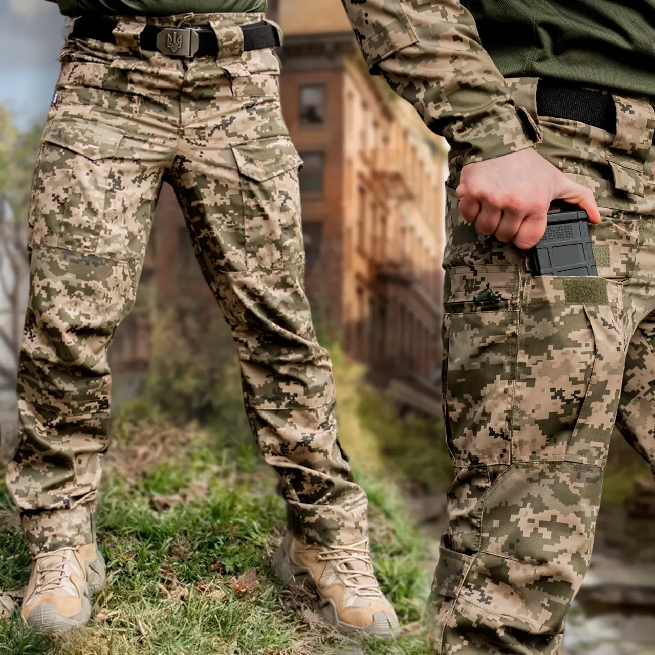 Штани тактичні 13 кишень GRIFON Apex піксель ЗСУ