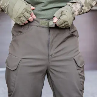 Тактичні штани Grifon Sturm Soft Shell хакі