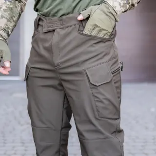 Тактичні штани Grifon Sturm Soft Shell хакі