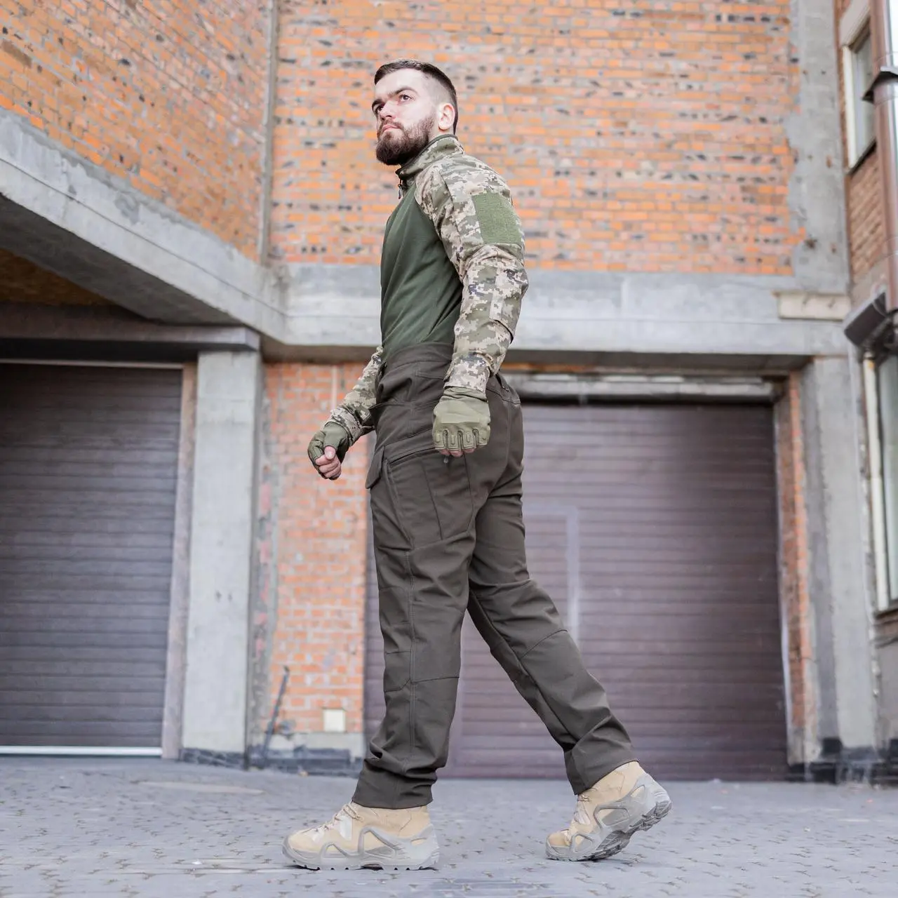 Тактичні штани Grifon Sturm Soft Shell хакі