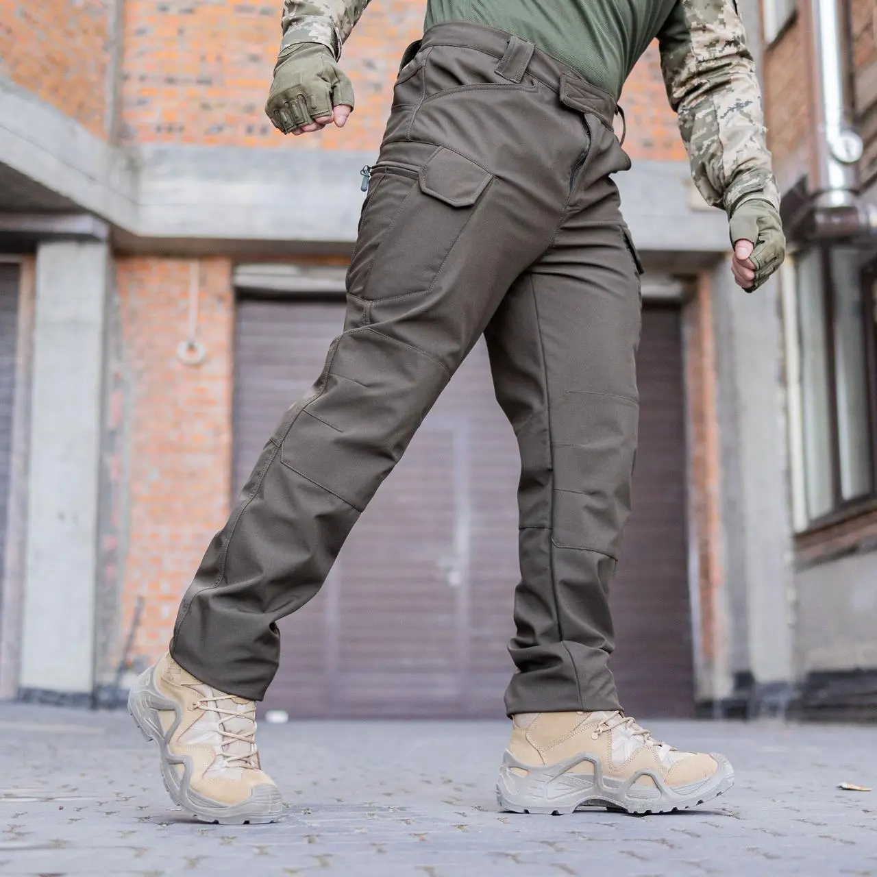 Тактичні штани Grifon Sturm Soft Shell хакі