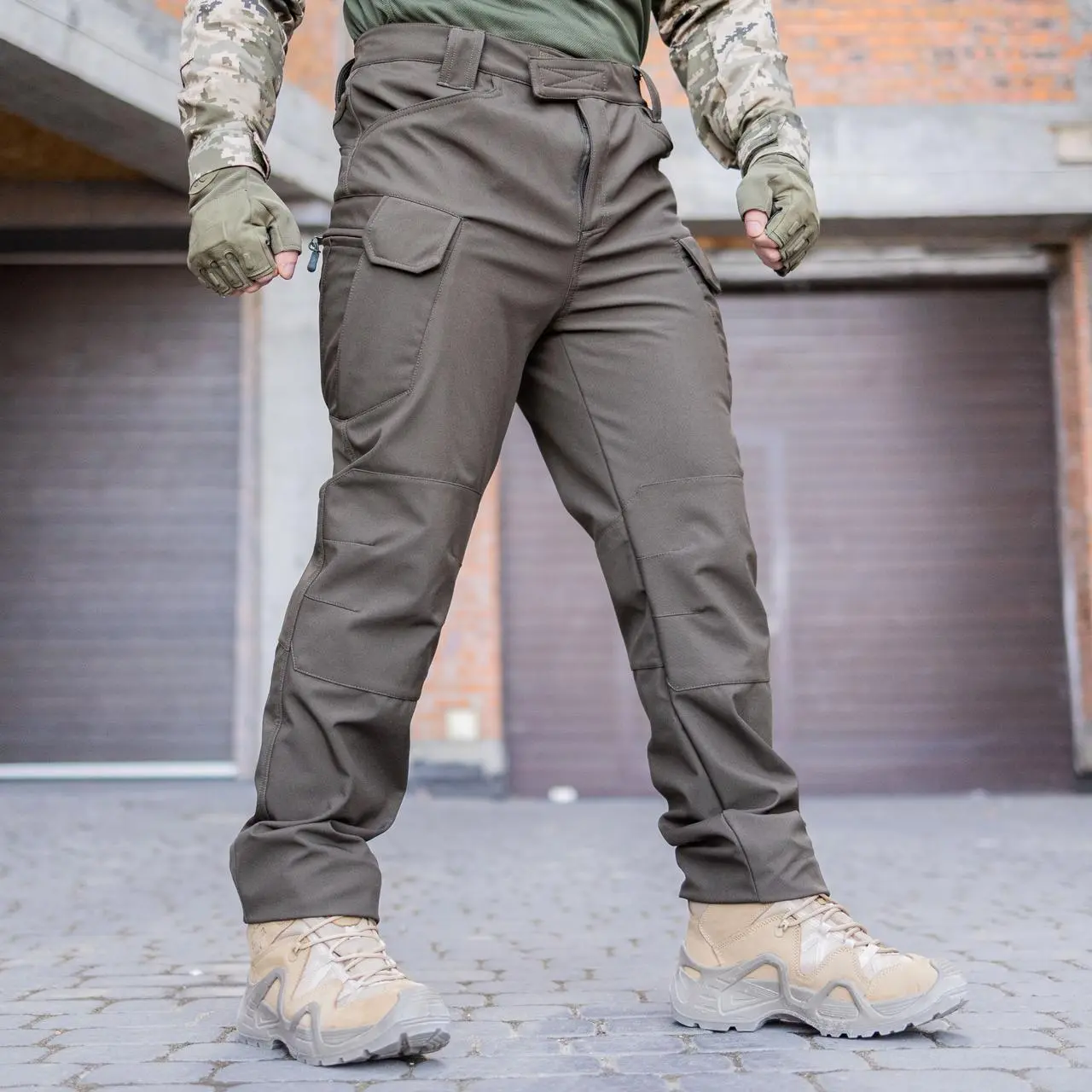 Тактичні штани Grifon Sturm Soft Shell хакі