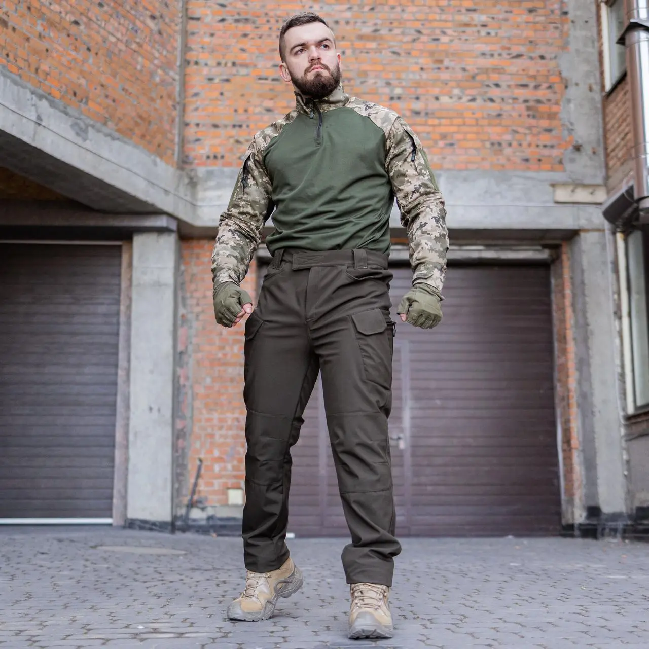 Тактичні штани Grifon Sturm Soft Shell хакі