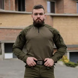 Тактична сорочка Ubacs(Убакс) Grifon койот ріп-стоп (вафелька) CoolMax