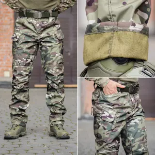 Штани тактичні 8 кишень Shark Soft shell (СШМА-Д23) multicam