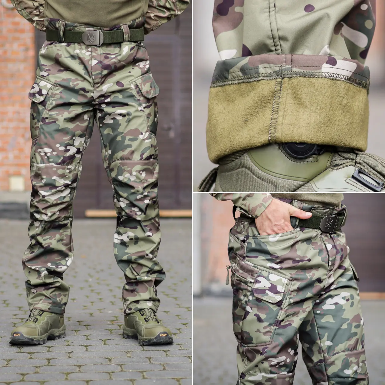 Штани тактичні 8 кишень Shark Soft shell (СШМА-Д23) multicam
