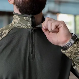 Тактична сорочка Ubacs (Убакс) Grifon піксель ріп-стоп (вафелька) CoolMax (РППК)