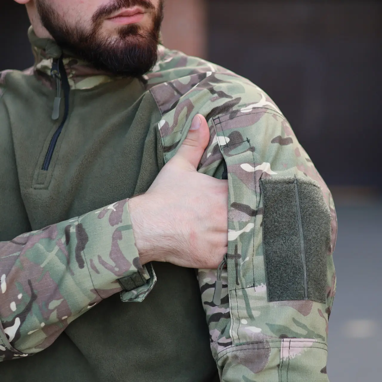 Бойова сорочка (Grifon Ubacs Tactical Micro-Fleece) мультикам рипстоп