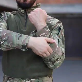 Бойова сорочка (Grifon Ubacs Tactical Micro-Fleece) мультикам рипстоп