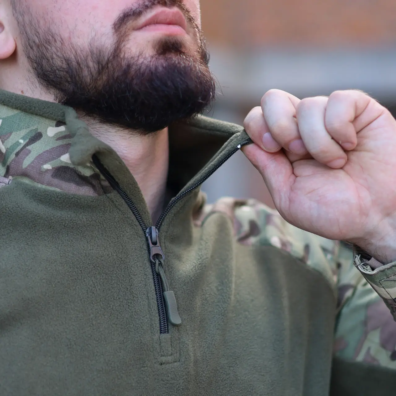 Бойова сорочка (Grifon Ubacs Tactical Micro-Fleece) мультикам рипстоп