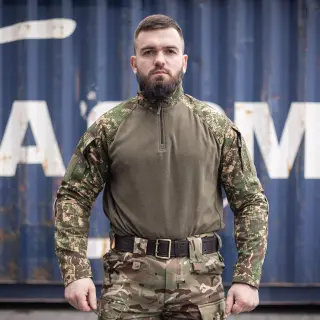Тактична сорочка Grifon Ubacs(Убакс) Tactic (фліс) Хижак