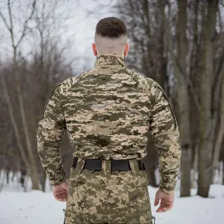 Тактична сорочка Ubacs(Убакс) 3-ох нитка з начосом (піксель)