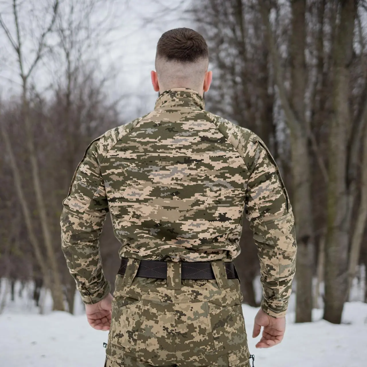 Тактична сорочка Ubacs(Убакс) 3-ох нитка з начосом (піксель)