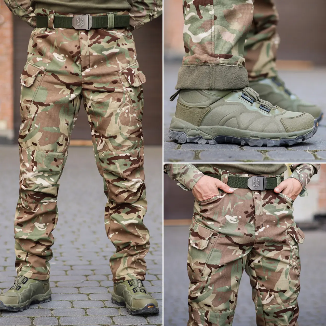 Штани тактичні військові СПУ Grifon мультикам (Sturm Soft Shell) демісезонні